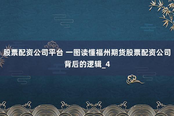 股票配资公司平台 一图读懂福州期货股票配资公司背后的逻辑_4